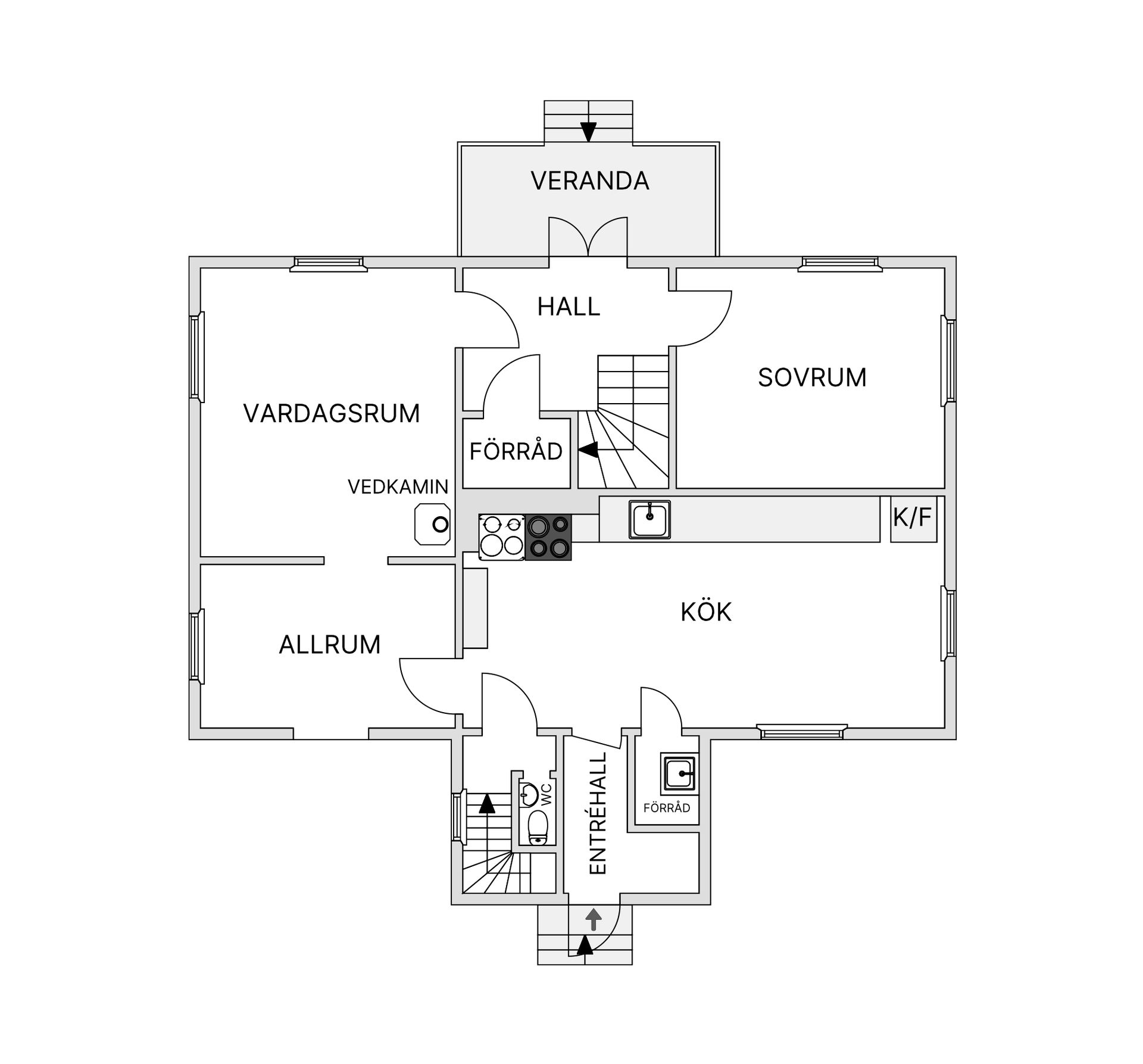 Villa, Aplungsåsen 66, Västra Ämtervik, Sunne