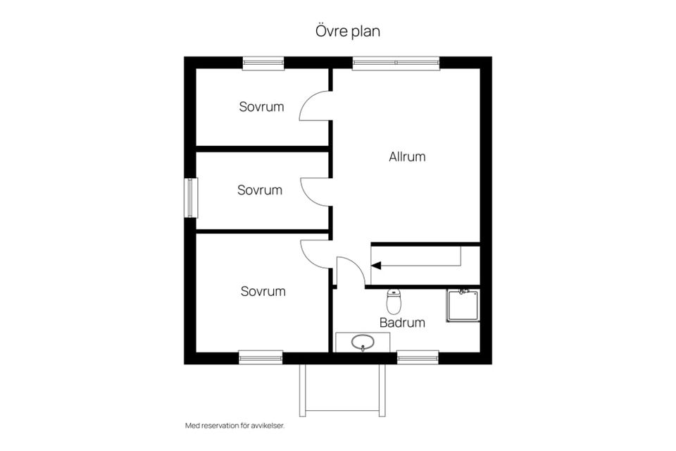 Villa, Basunvägen 40, Viby, Sollentuna