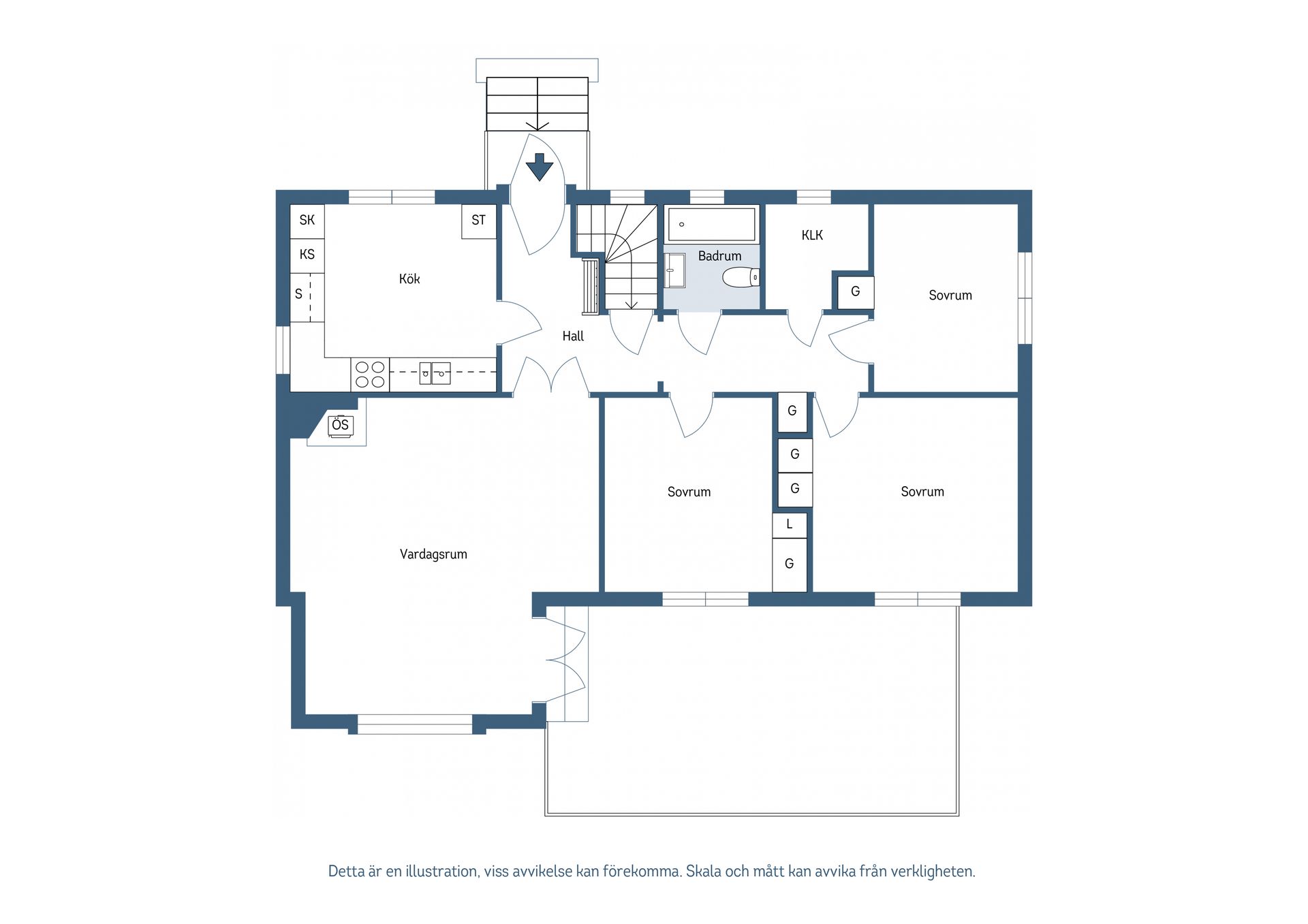 Villa, Skyttevägen 12, Tierp