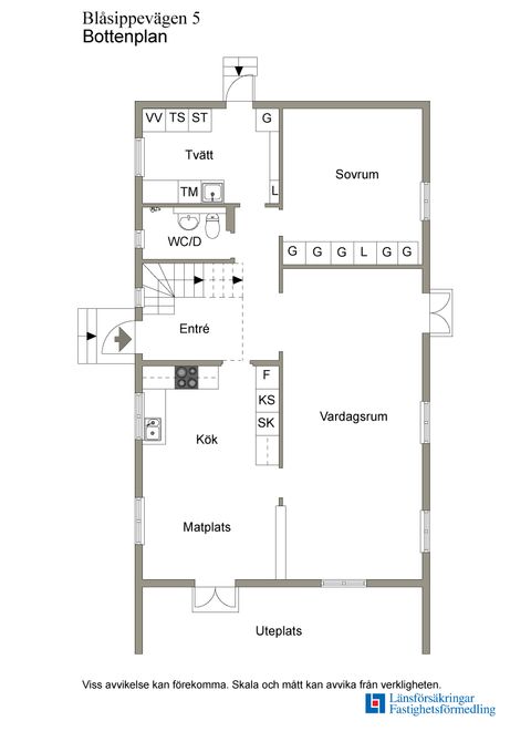 Villa, Blåsippevägen 5, Grimstorp, Nässjö