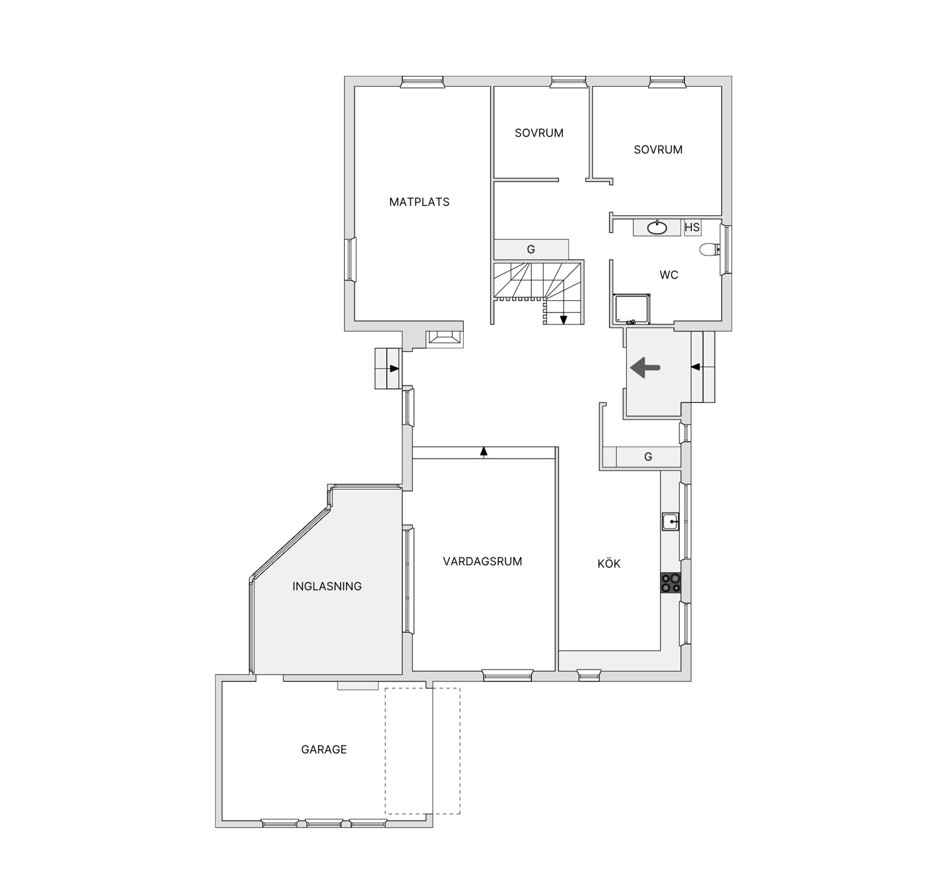 Villa, Serenadvägen 3, Sjungande dalen, Skellefteå