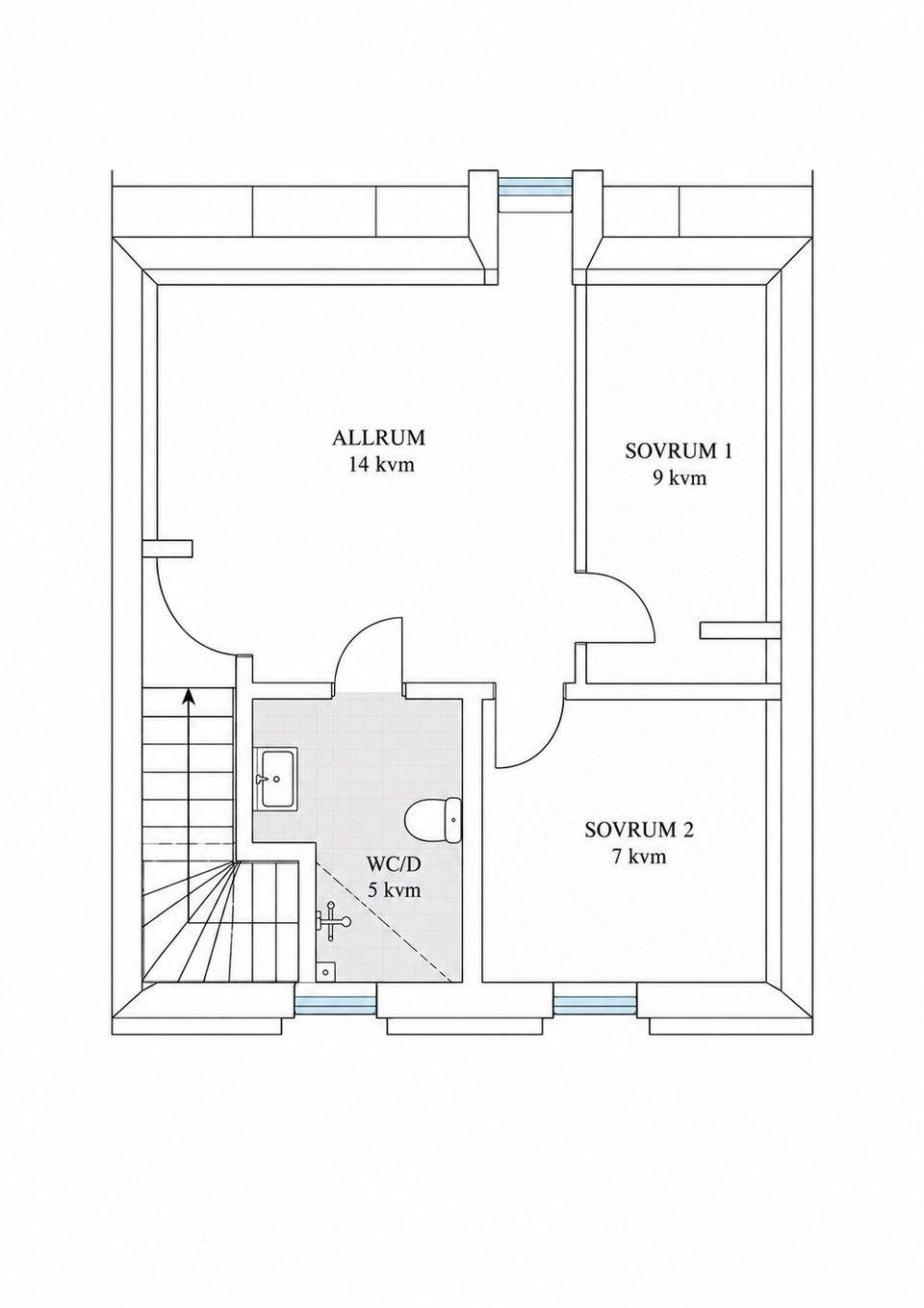 Bostadsrätt, Fontängatan 5A, Fresta, Upplands Väsby