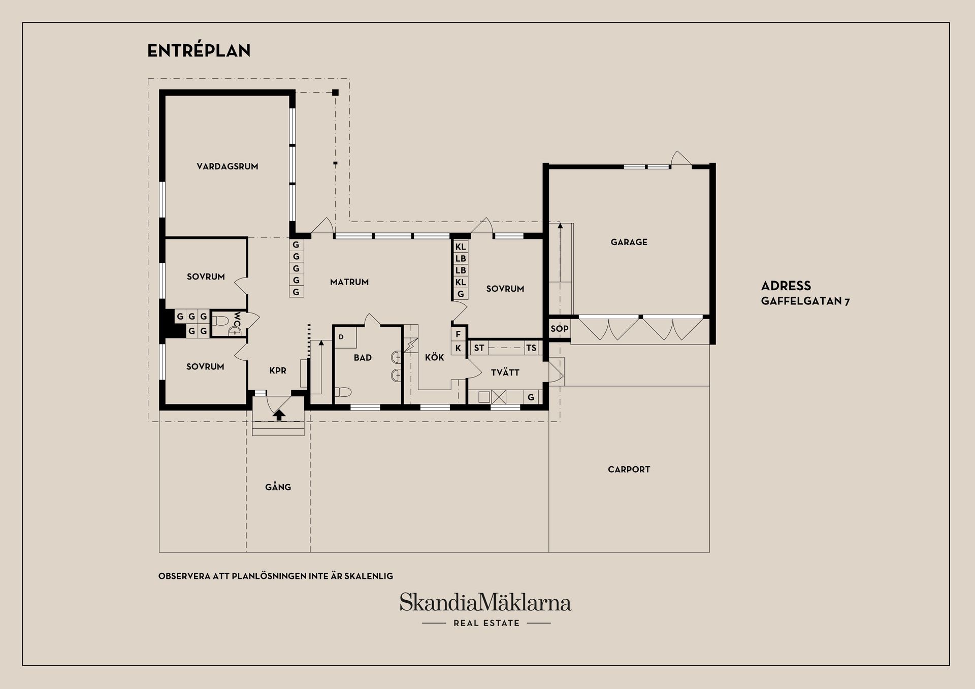 Villa, Gaffelgatan 7, Skälby, Västerås