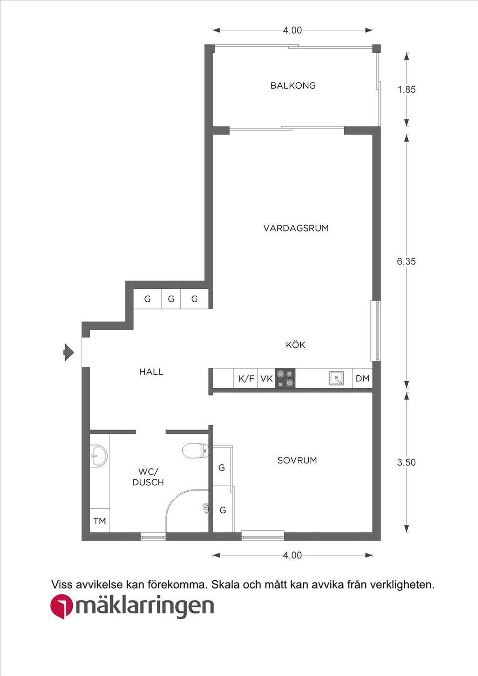 Bostadsrätt, Strandvägen 27B, Hamburgsund, Tanum