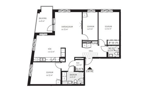 Bostadsrätt, Pilgatan 2, 0041, Norrtälje stad - Hamnen, Norrtälje
