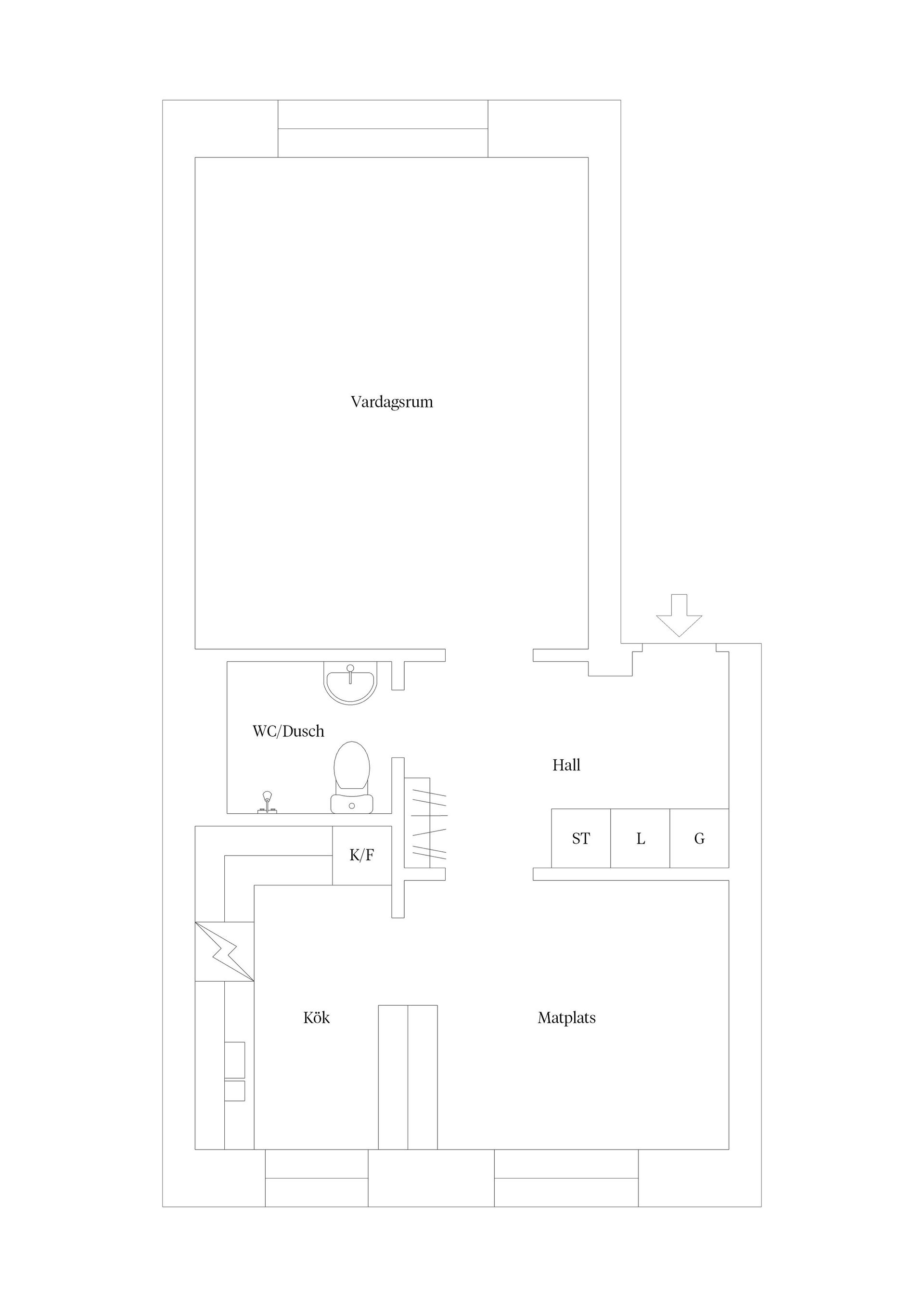 Bostadsrätt, Ståthållaregatan 30A, Södra området, Kalmar