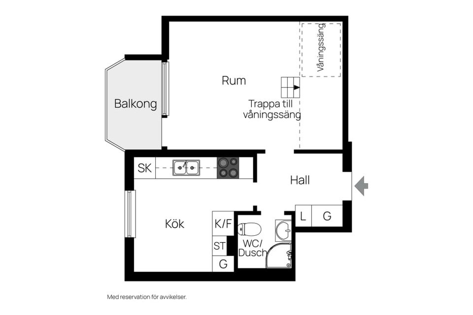 Bostadsrätt, Byggmästargatan 9C, Salabacke, Uppsala