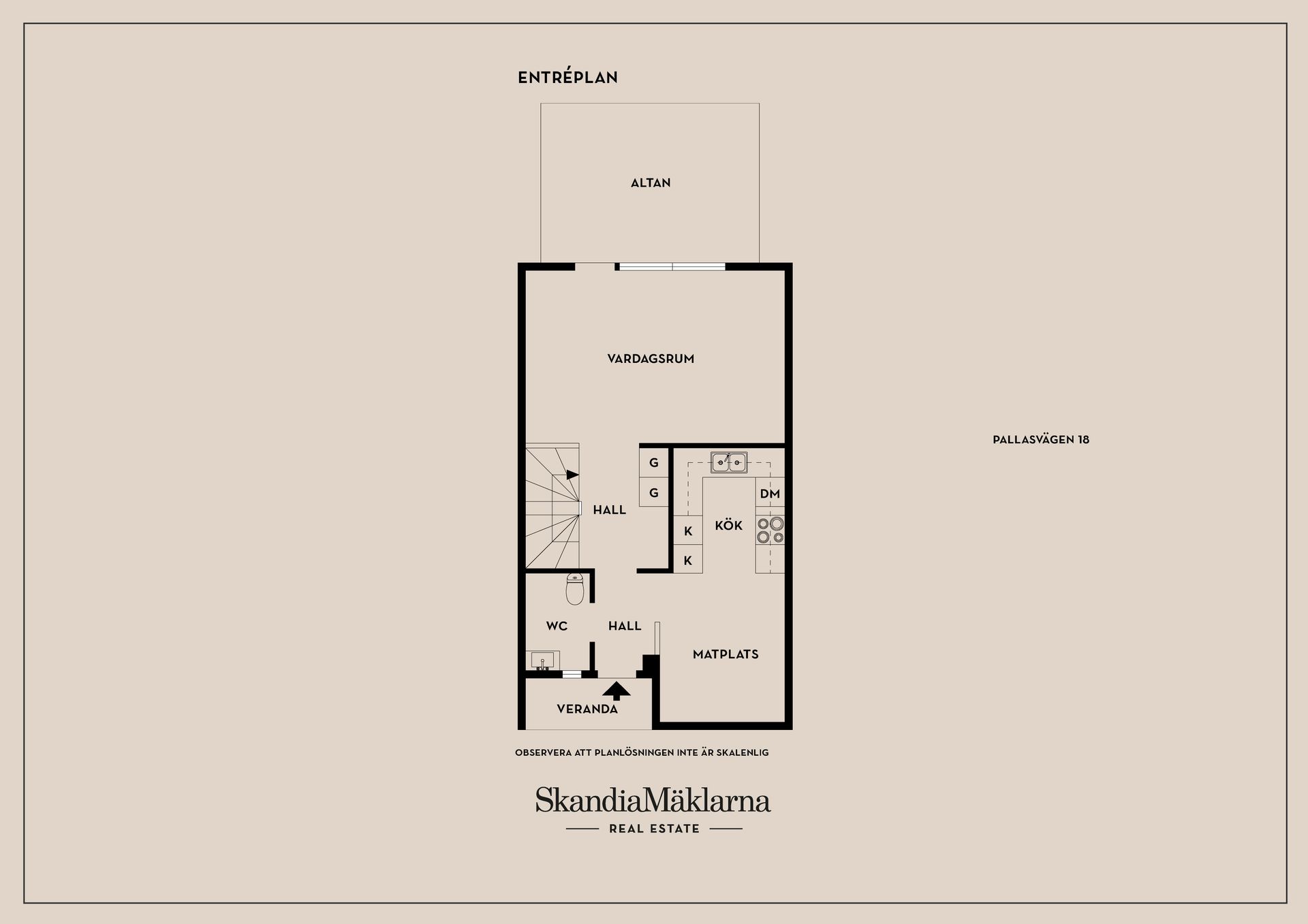 Radhus, Pallasvägen 18, Ljungsbro, Linköping