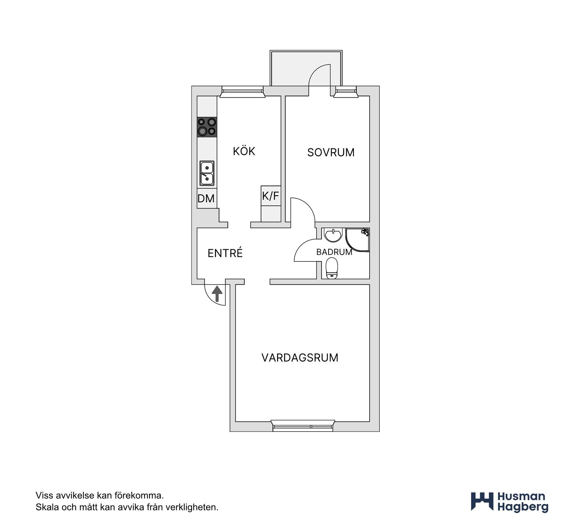Bostadsrätt, Vretgatan 15, Haga, Umeå