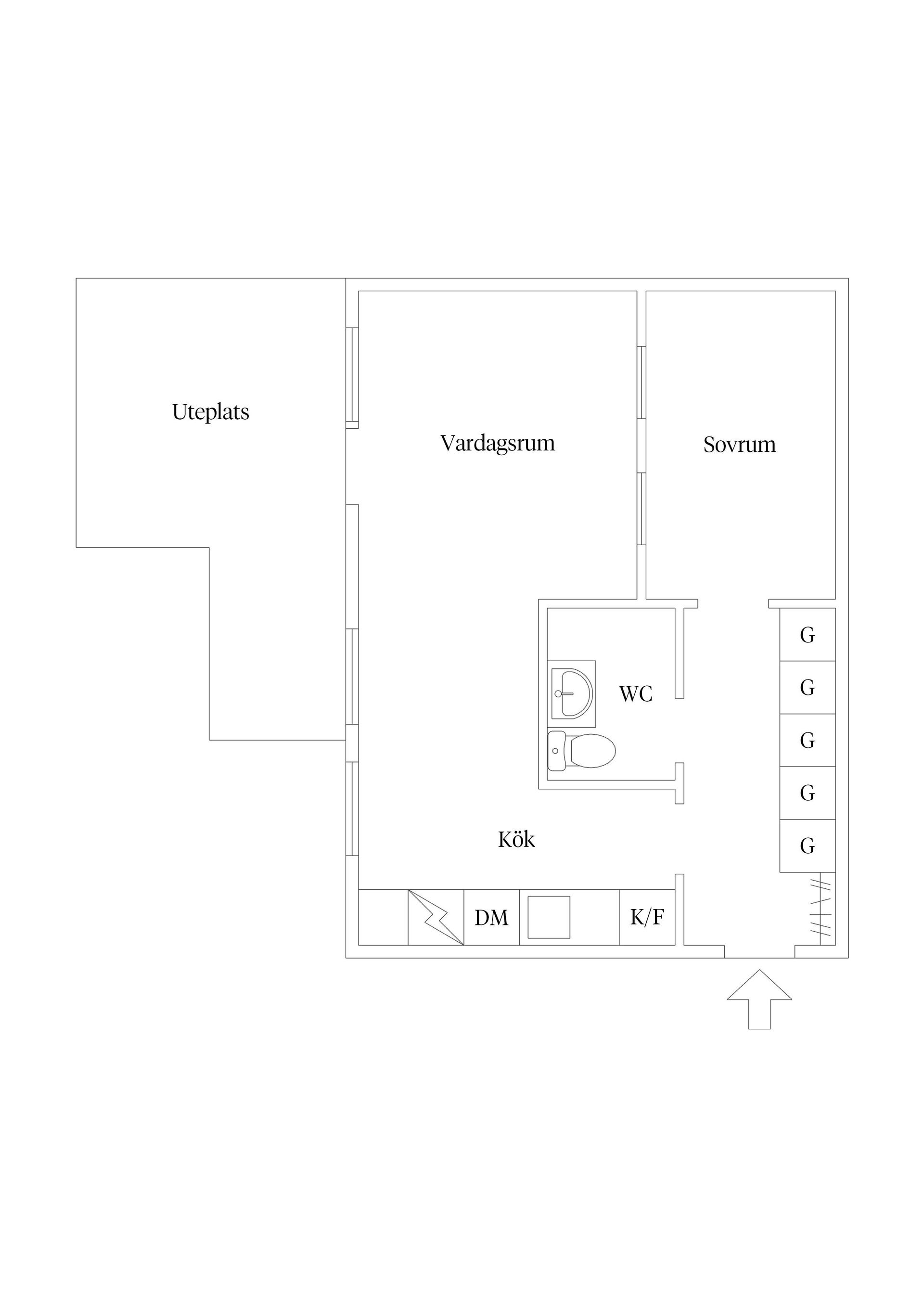 Bostadsrätt, Fritzhemsgatan 61D, Frösön, Östersund