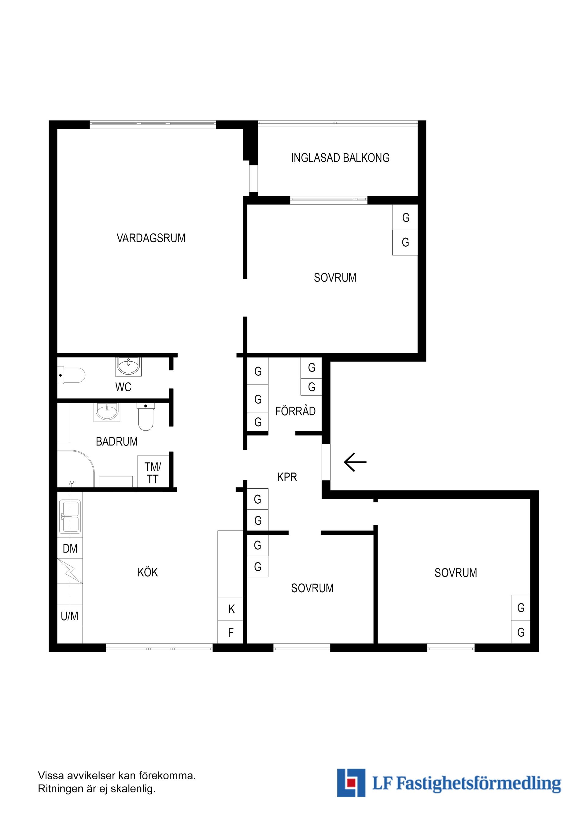 Bostadsrätt, Vänortsstråket 57 B, Tureberg, Sollentuna