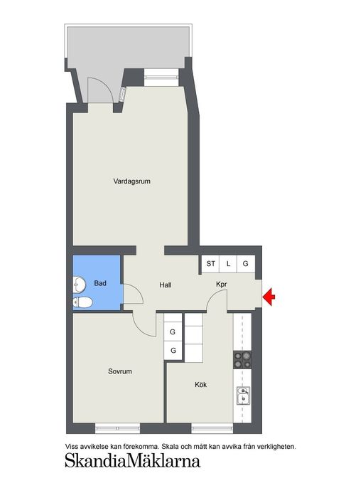 Bostadsrätt, Ulvsbygatan 7B, Karlstad
