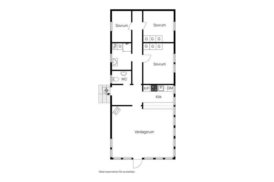 Villa, Svingvägen 26, Kebal, Strömstad