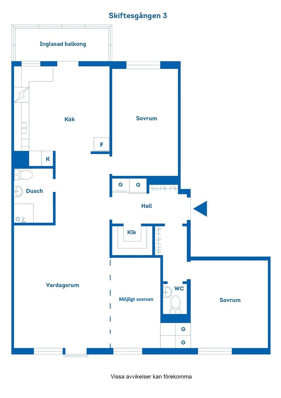 Bostadsrätt, Skiftesgången 3, Vidablick, Norrköping