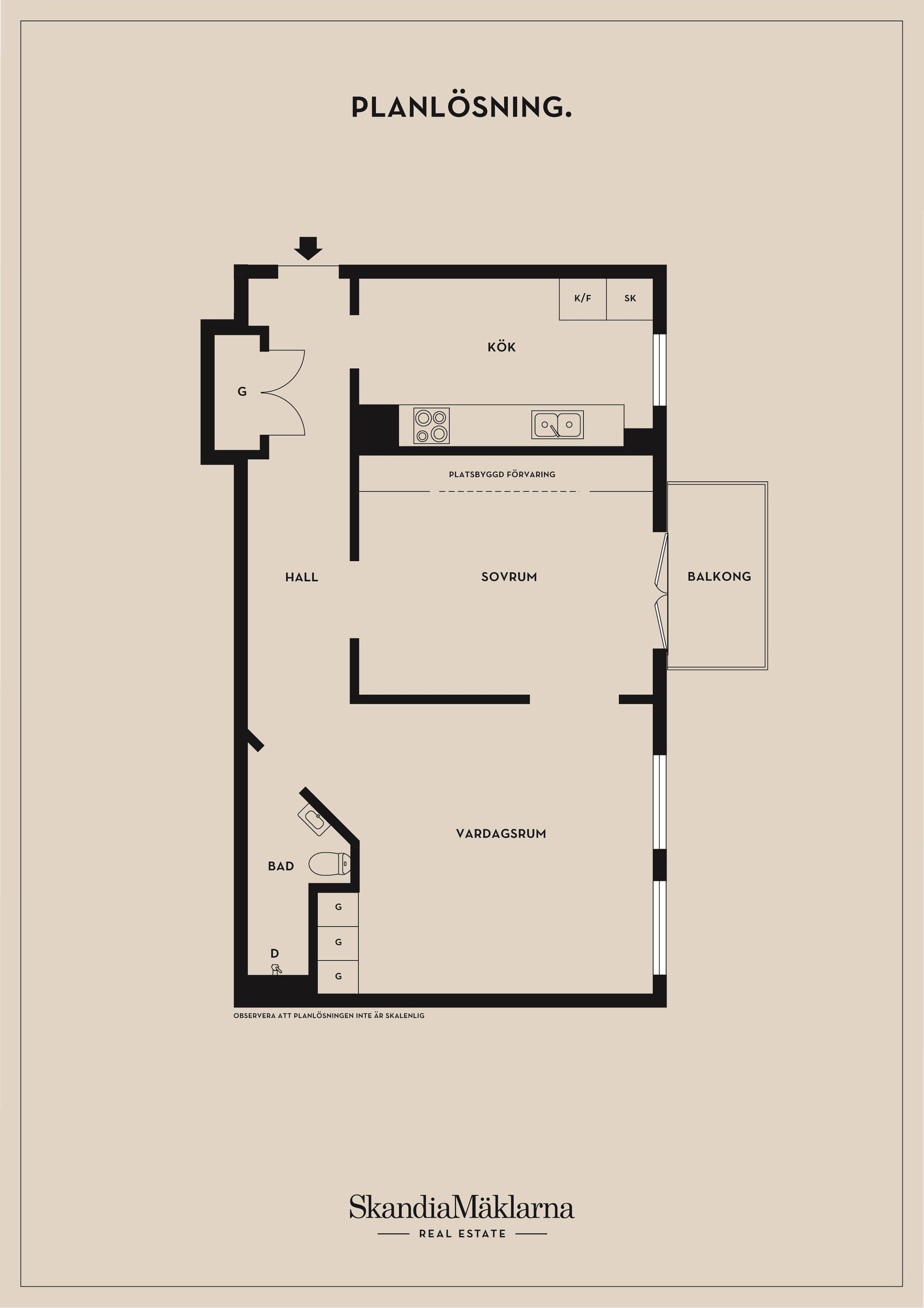 Bostadsrätt, Hälsingegatan 10B, 3/3 tr, Stockholm