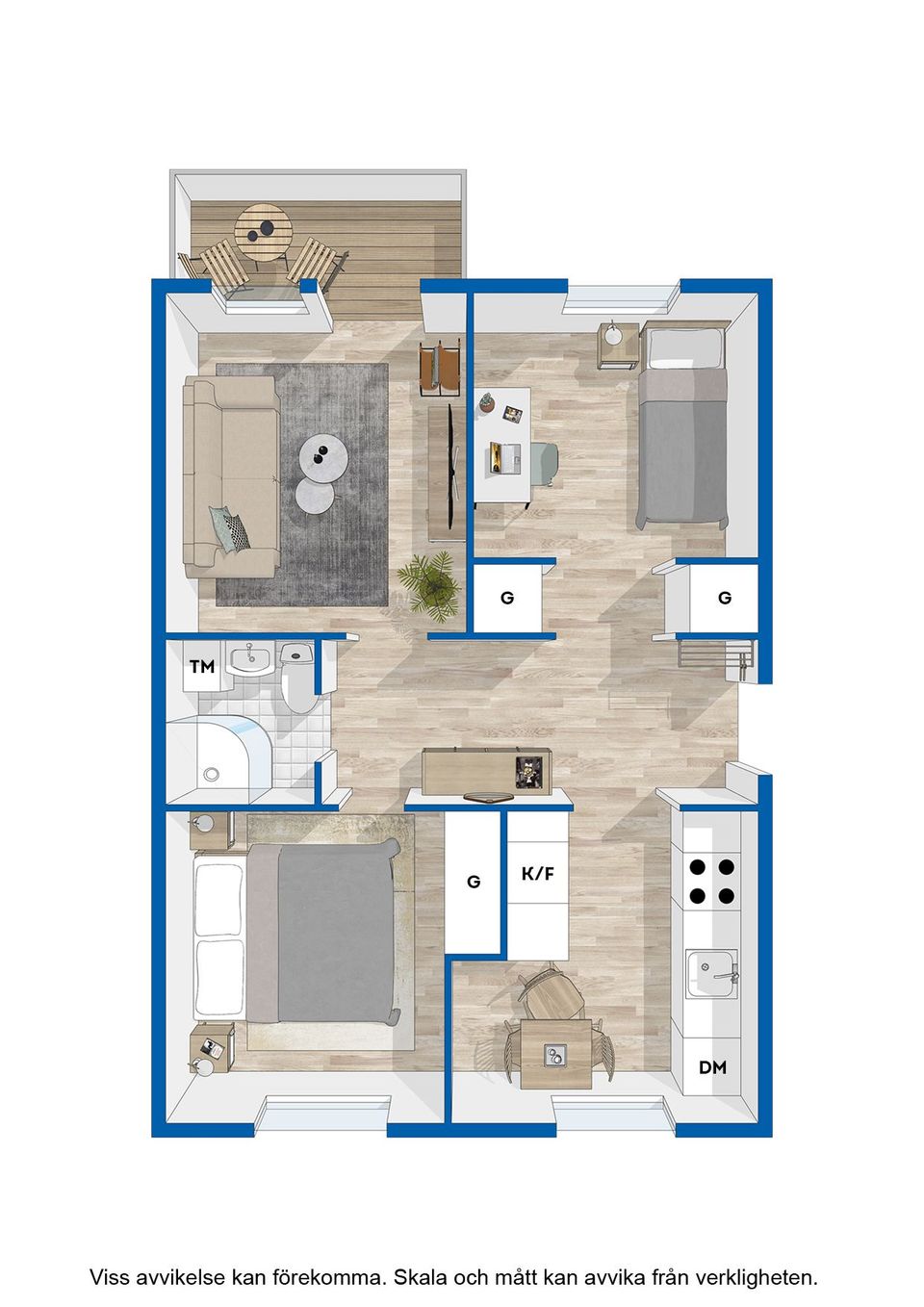 Bostadsrätt, Poppelvägen 5B, Avesta