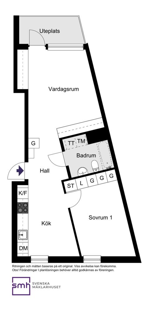 Bostadsrätt, Annedalsvägen 55, Bromma / Annedal, Stockholm