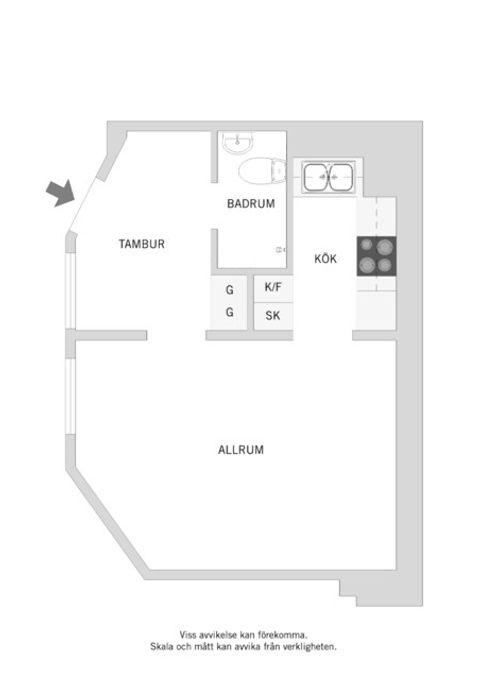 Bostadsrätt, Ejdergatan 2F, Bagaregården, Göteborg