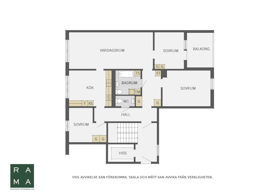 Bostadsrätt, Lasarettsboulevarden 10, Östermalm, Kristianstad