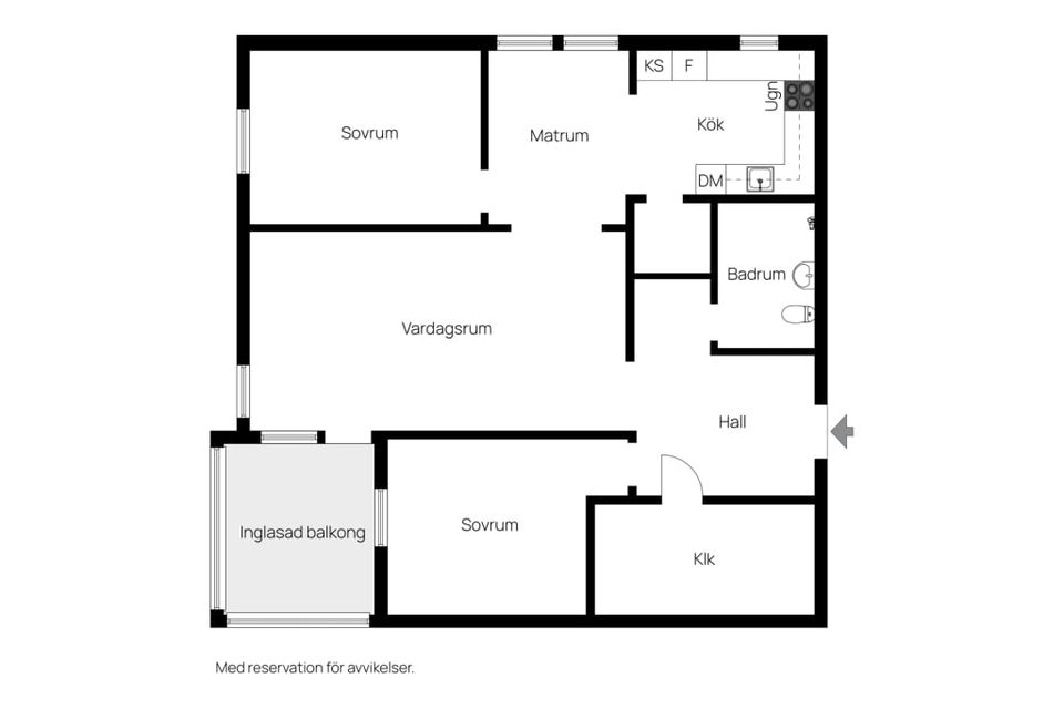 Bostadsrätt, Kristallstigen 1, Kungsängen, Lillsjön, Upplands-Bro