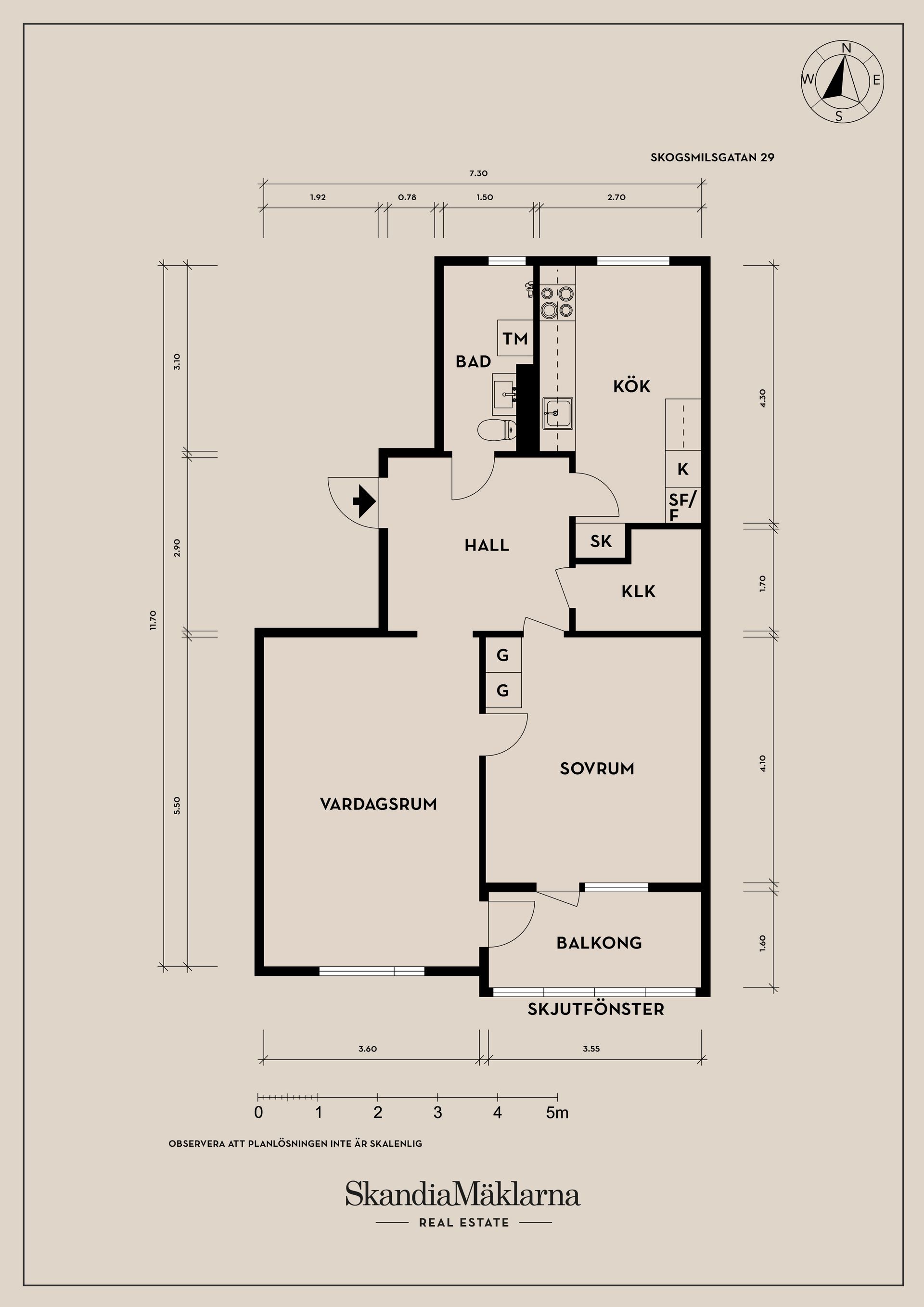 Bostadsrätt, Skogsmilsgatan 29, Högsbo/Kaverös, Göteborg