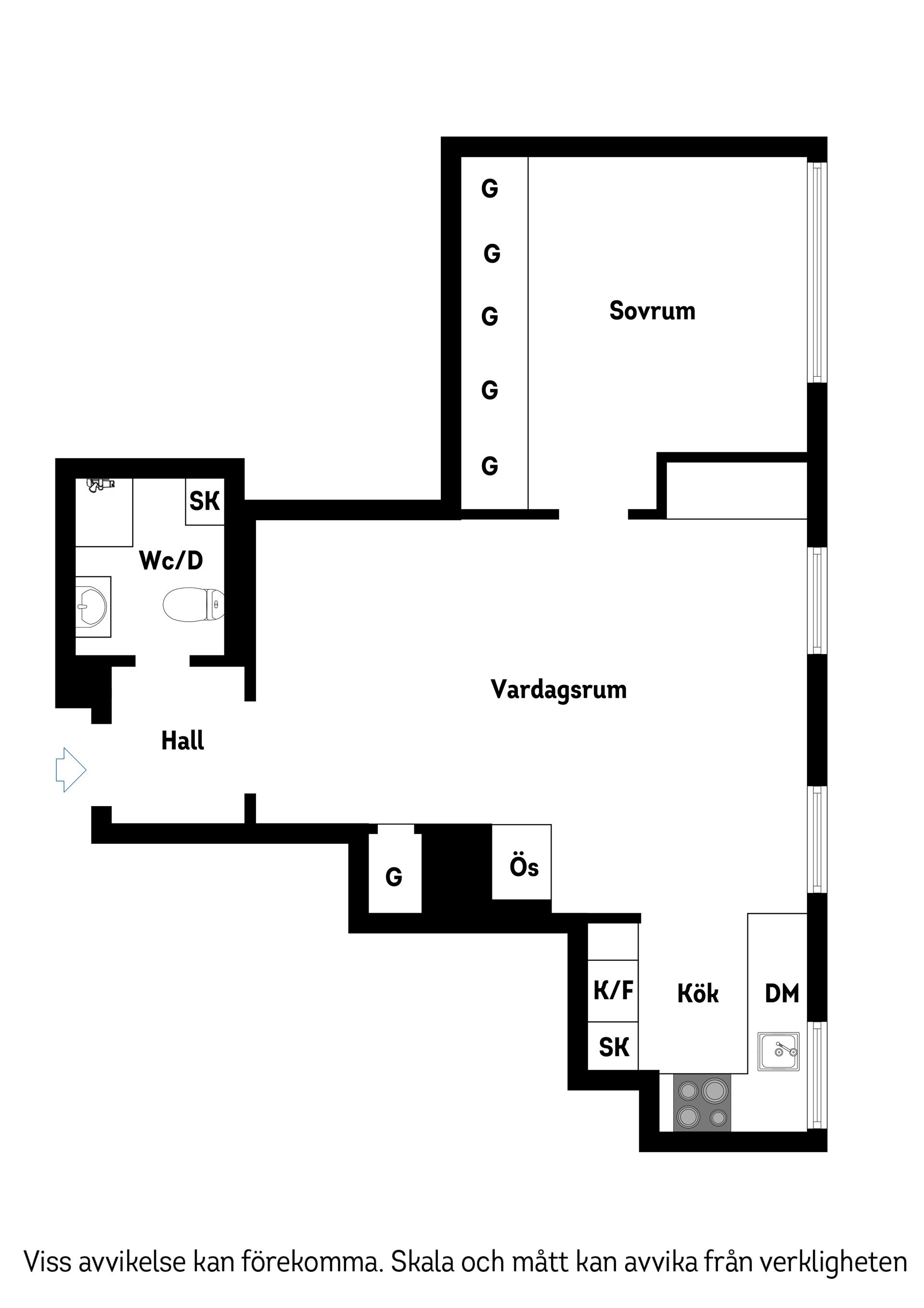 Bostadsrätt, Furusundsgatan 12, Gärdet, Stockholm