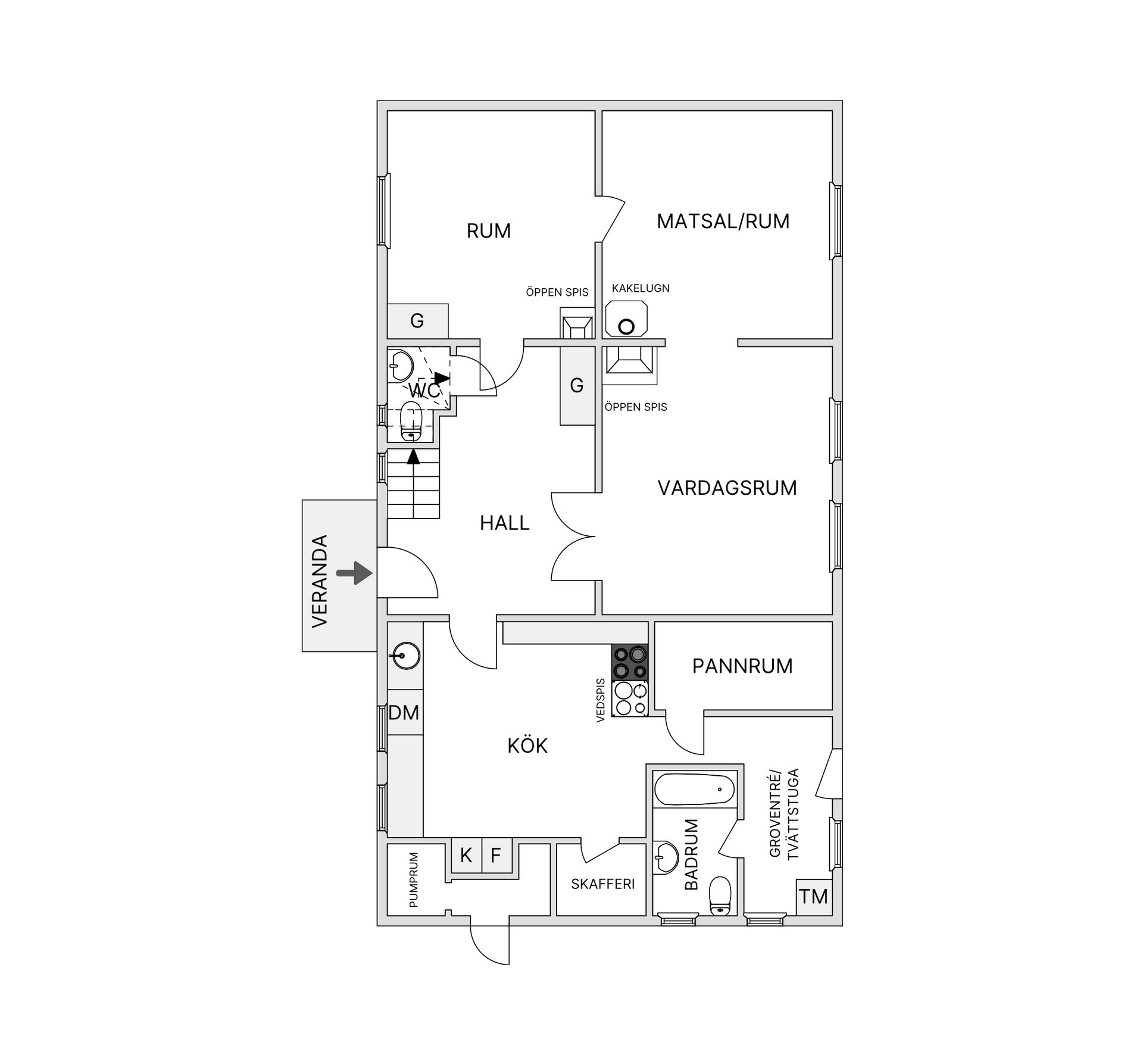 Villa, Stalbo 642, Tärnsjö, Heby