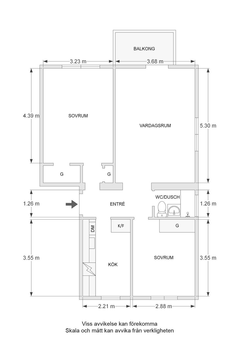 Bostadsrätt, Högatan 4A, Tannefors, Linköping