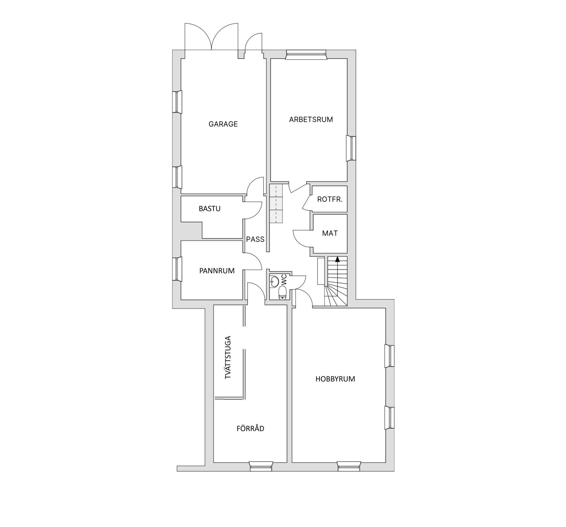 Villa, Blåsaregatan 36, Skelleftehamn, Skellefteå