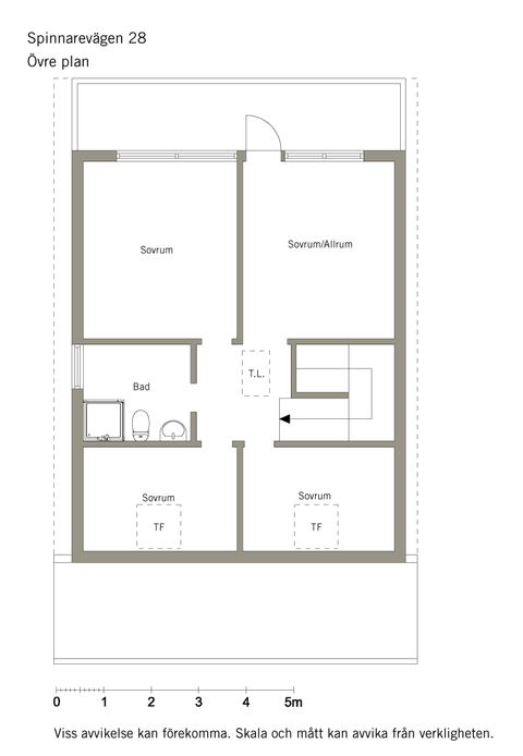 Radhus, Spinnarevägen 28, Södra Sandby, Lund