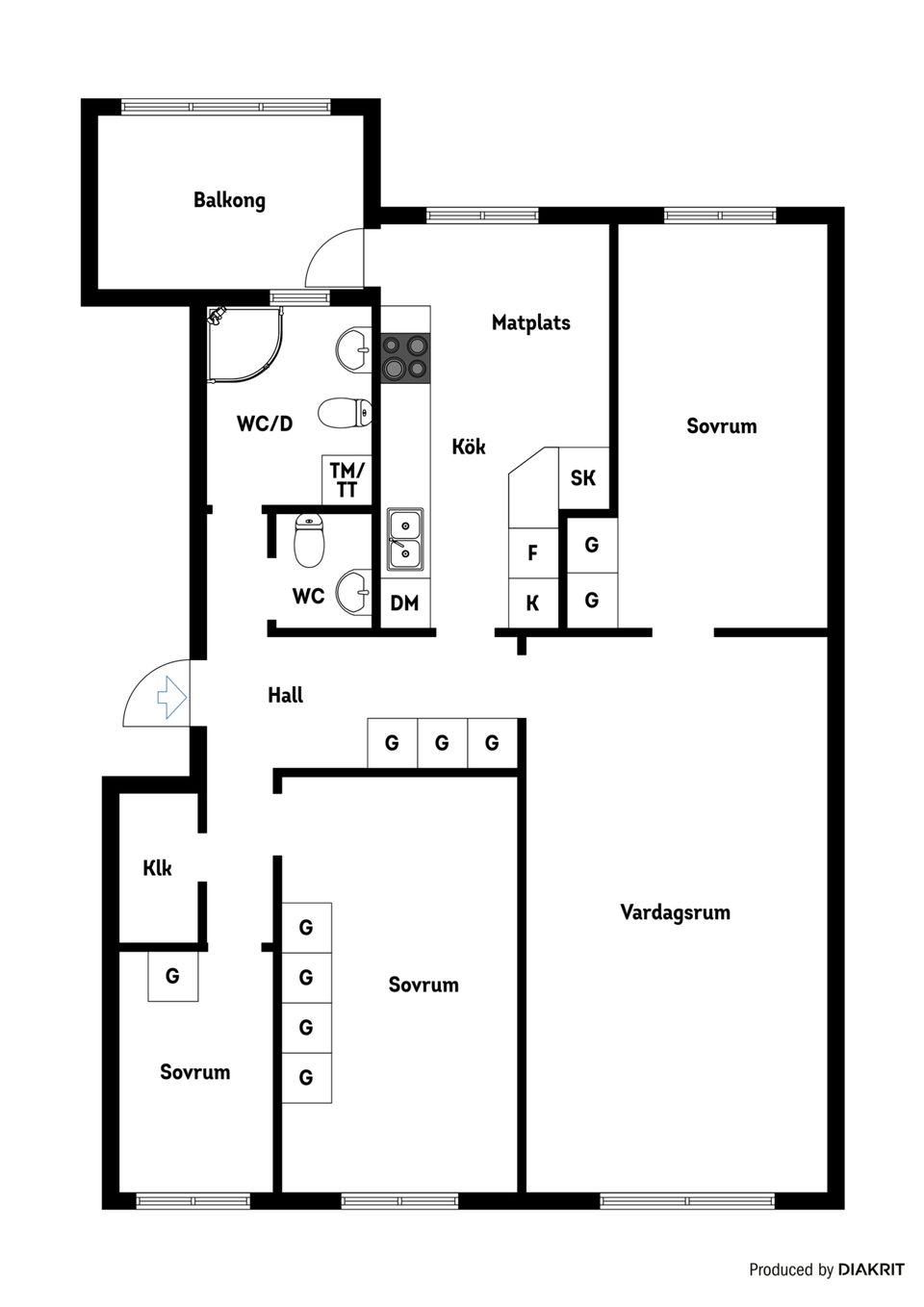 Bostadsrätt, Frösängsvägen 50, Frösäng, Oxelösund