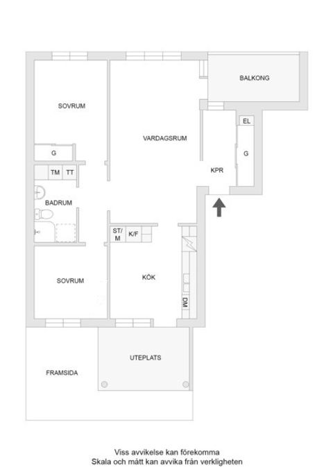 Bostadsrätt, Kompanigatan 22, Hagaberg, Linköping