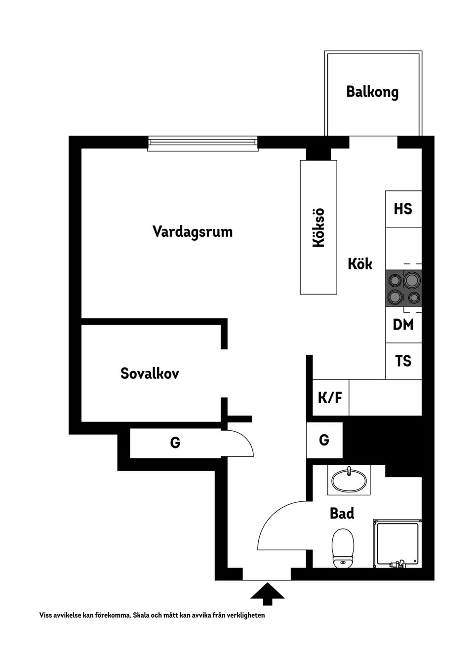 Bostadsrätt, Kungsklippan 20, 7tr, Kungsholmen, Stockholm