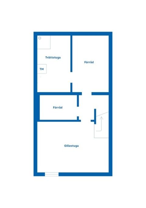 Radhus, Brännerigatan 16A, Strömsbro, Gävle