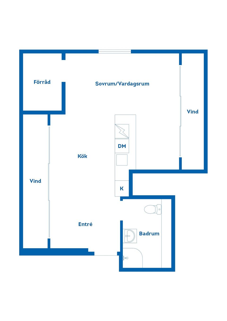 Bostadsrätt, Skogmursvägen 6, Olsbacka, Gävle