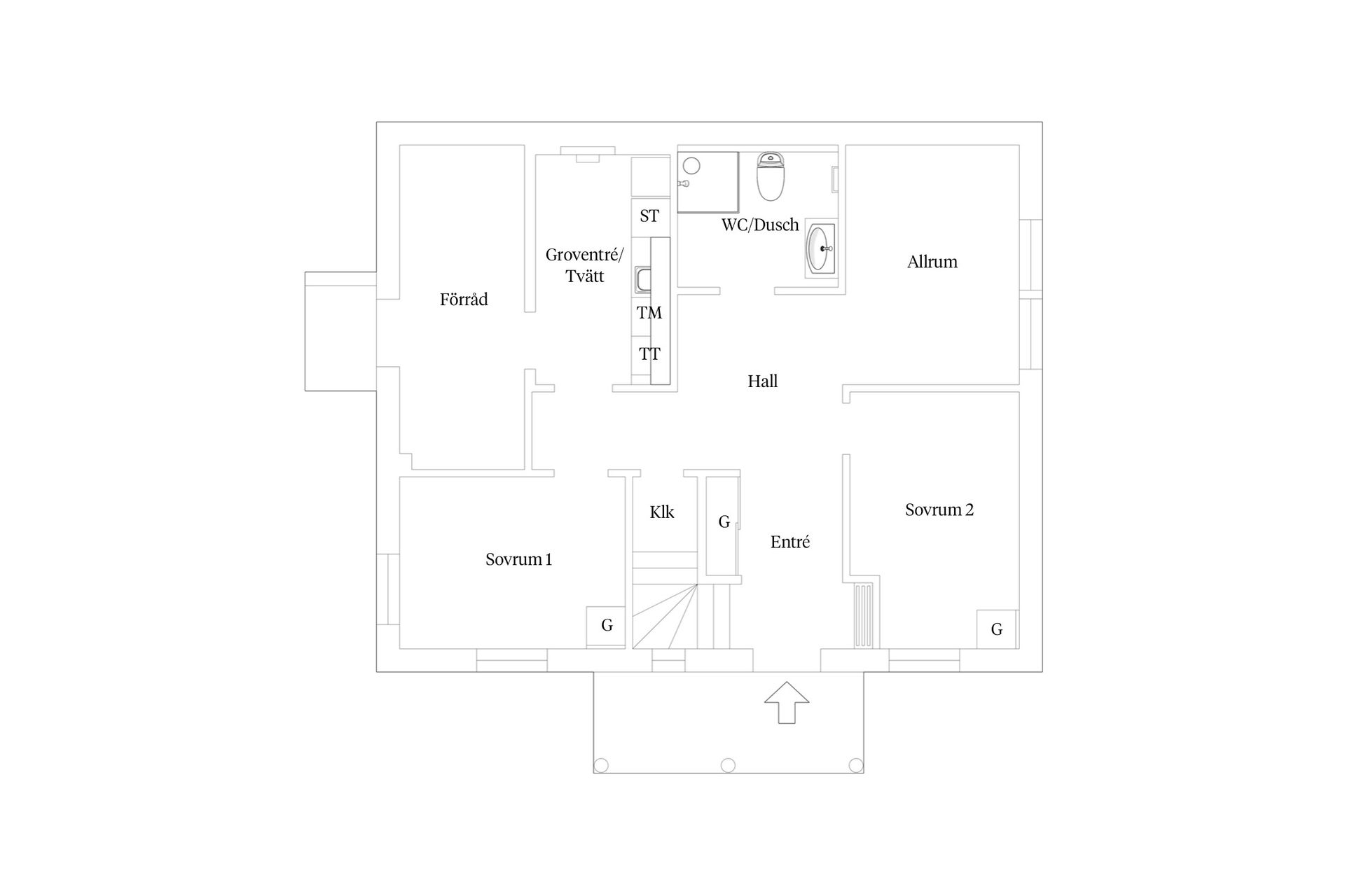 Villa, Getakullsvägen 8, Kullavik - Torred, Kungsbacka