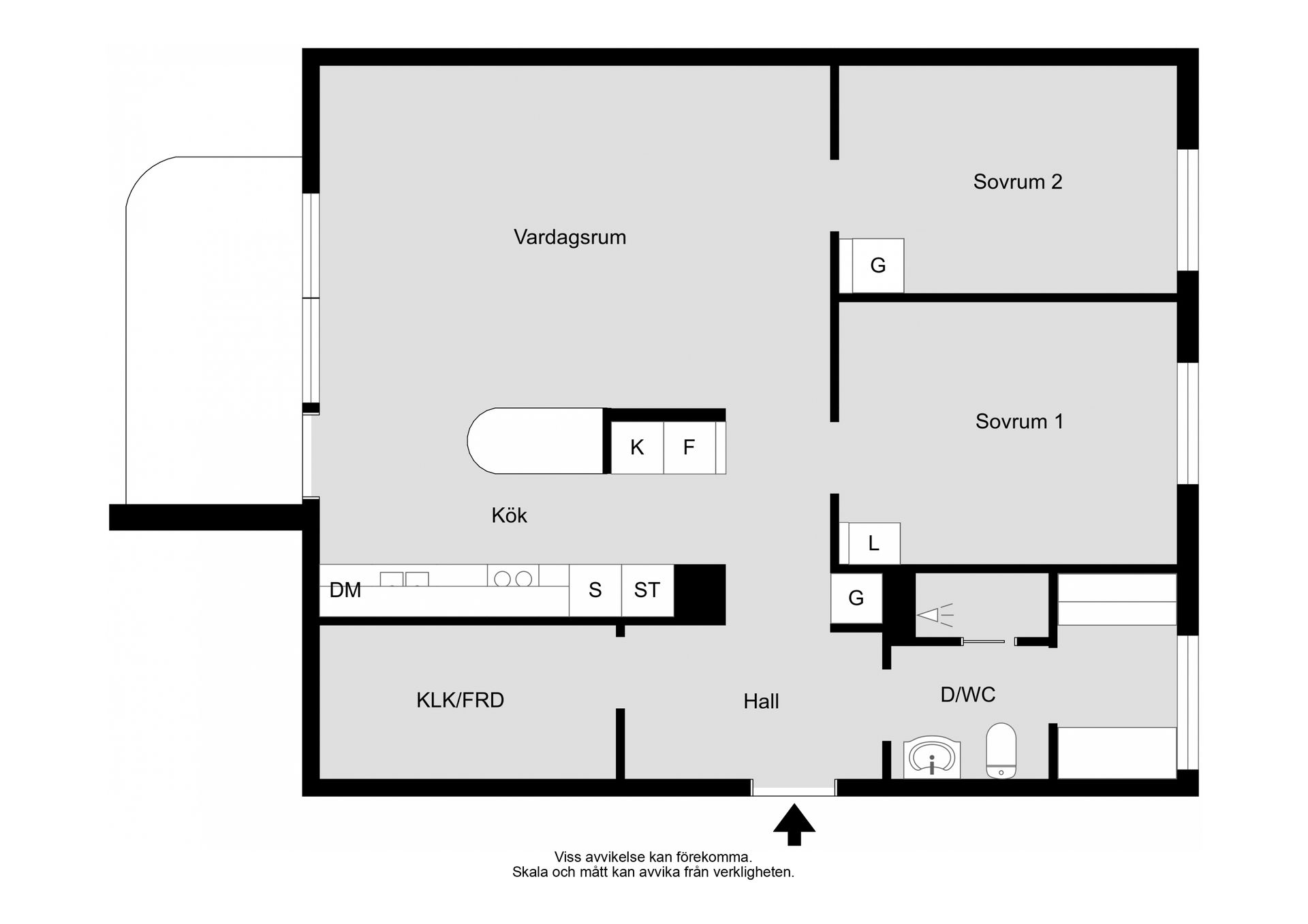 Bostadsrätt, Gösta Wahlströms väg 18, Rickomberga, Uppsala