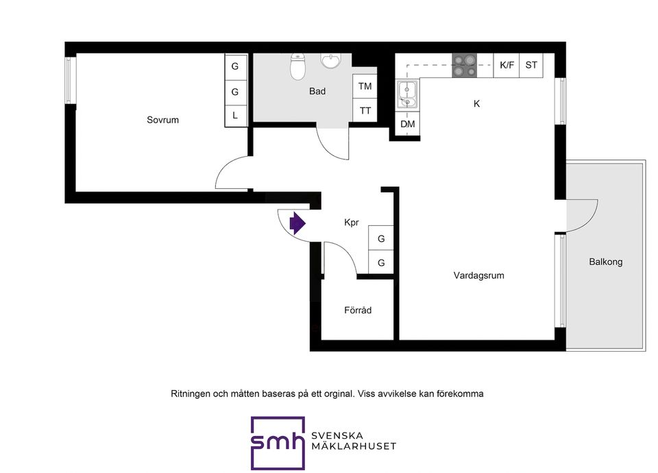 Bostadsrätt, Bällstavägen 52, Bromma / Annedal, Stockholm