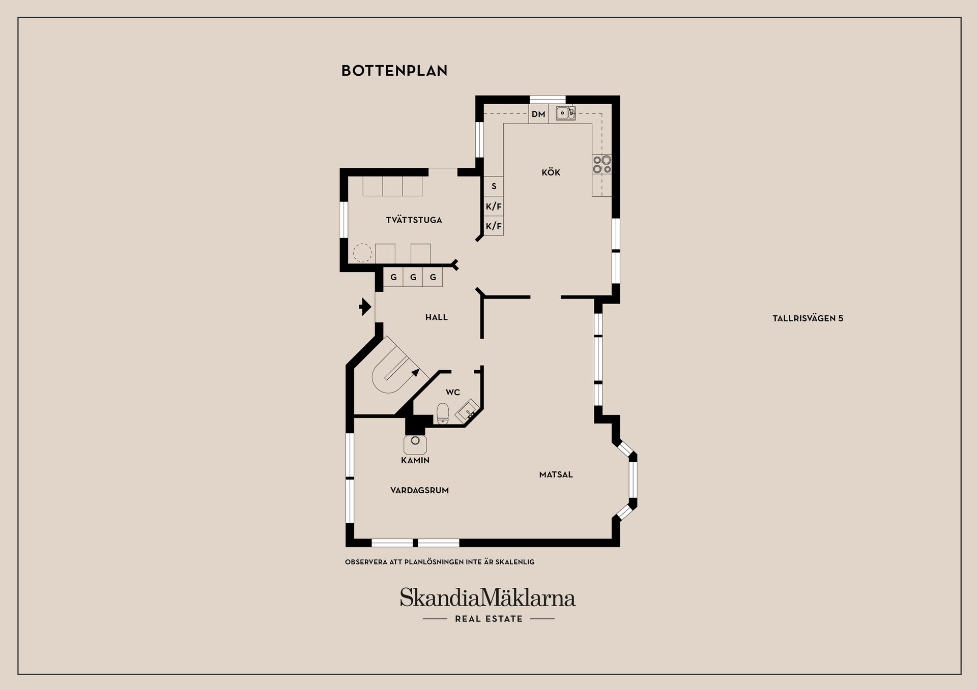 Bostadsrätt, Tallrisvägen 5, Nydalen, Askersund