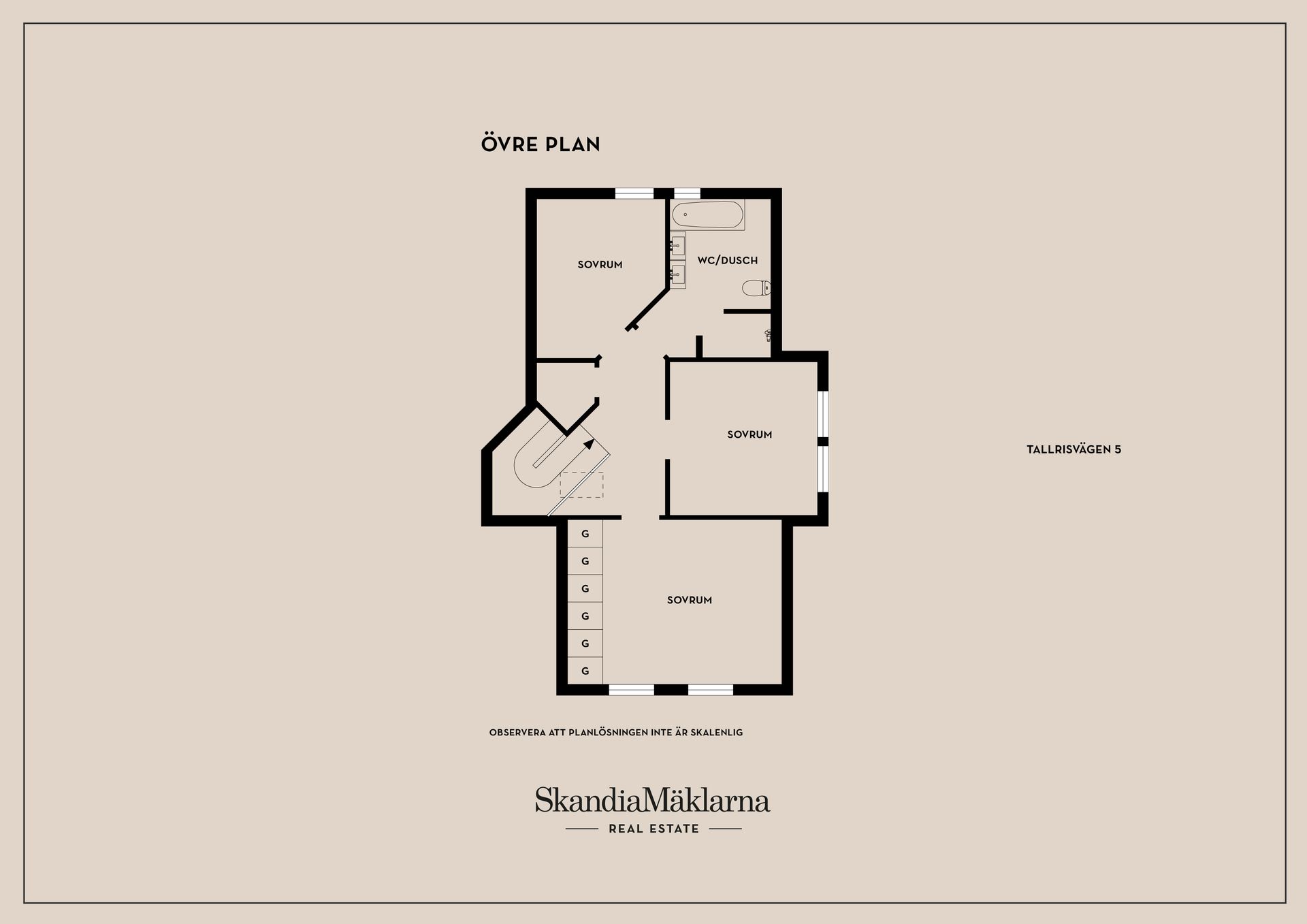 Bostadsrätt, Tallrisvägen 5, Nydalen, Askersund