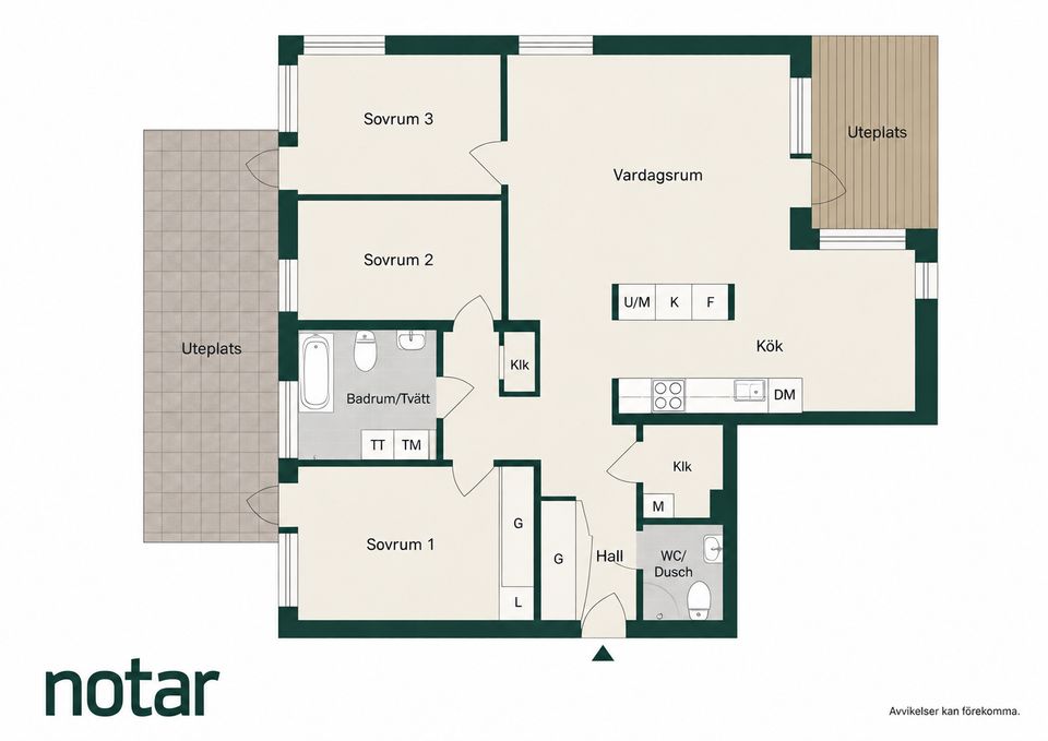 Bostadsrätt, Batterigatan 1, Södra Ekkällan, Linköping