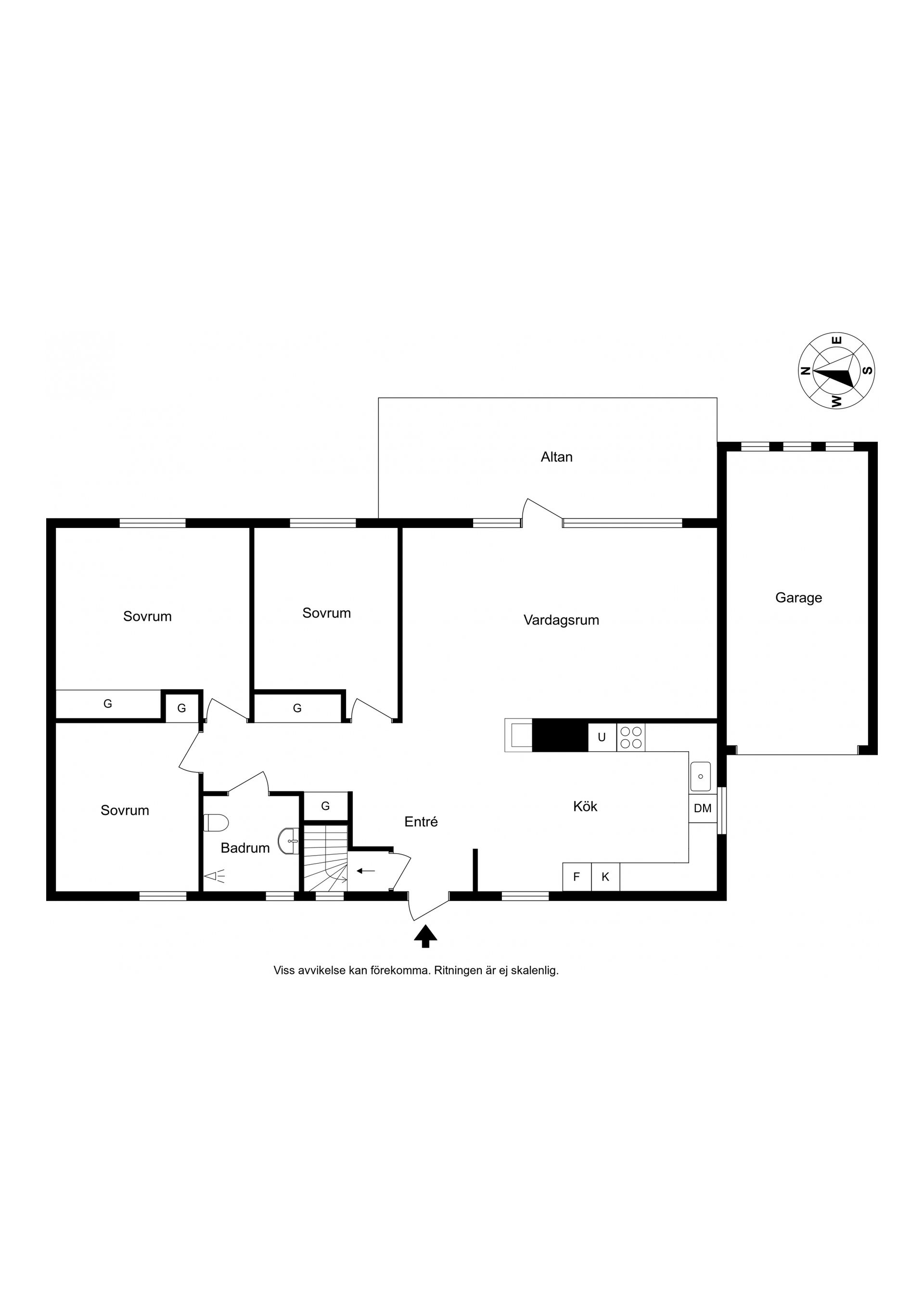 Villa, Blåsippestigen 20, Karlberg, Varberg
