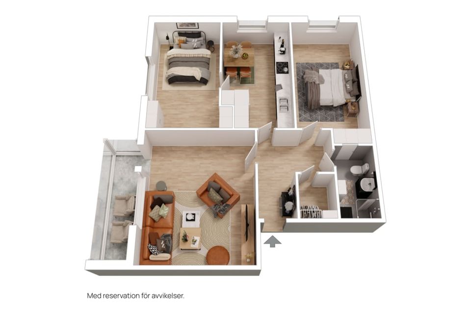 Bostadsrätt, Lägergatan 4, Gådeåstaden, Härnösand