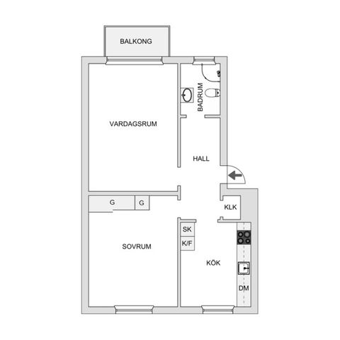 Bostadsrätt, Kellgrensgatan 13A, Druvefors, Borås