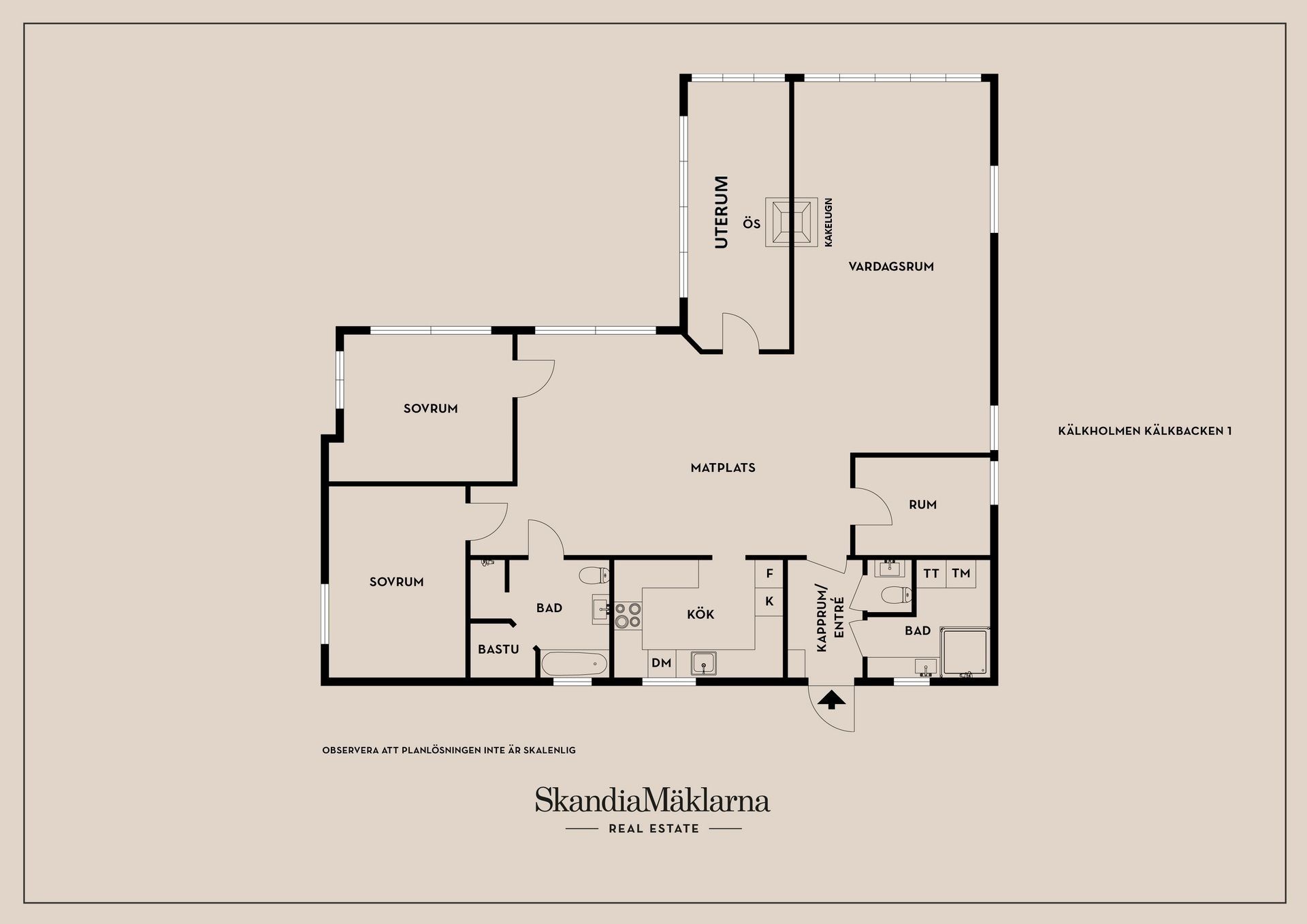 Villa, Kälkholmen Kälkbacken 1, Kälkholmen - Upplands-Bro, Upplands-Bro