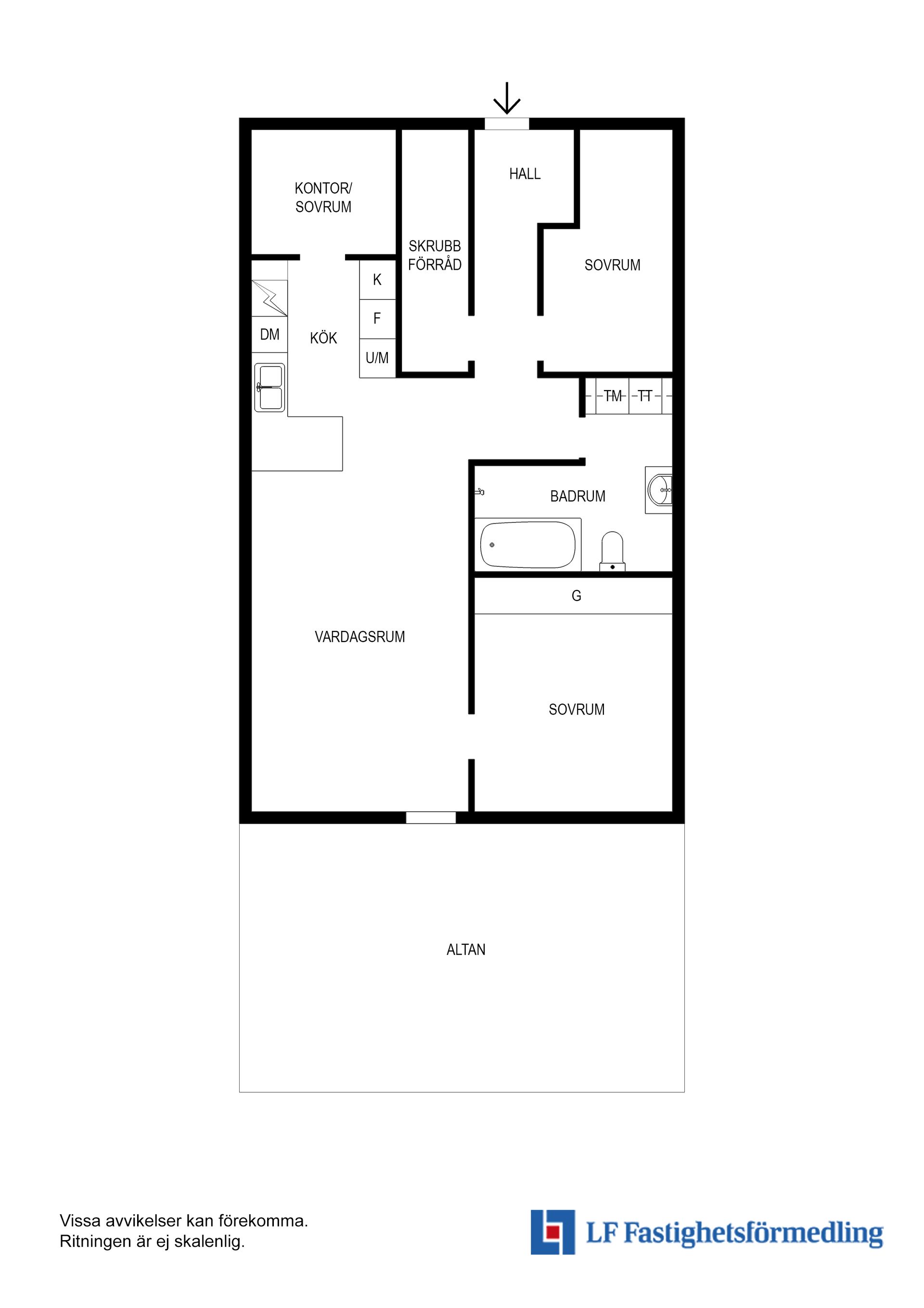 Bostadsrätt, Vasavägen 48A, Rotebro, Sollentuna