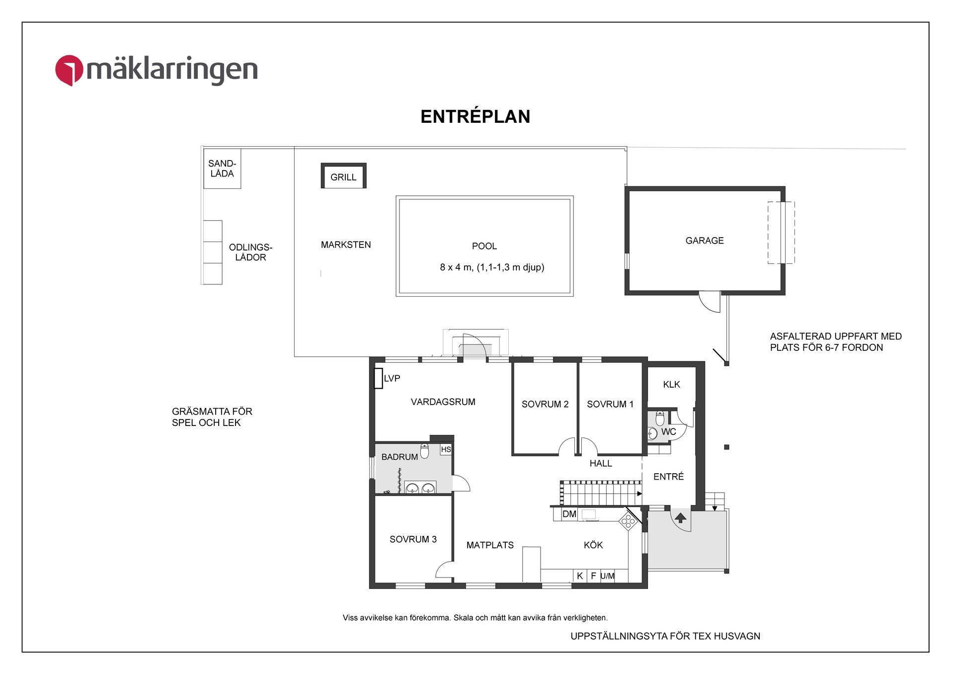 Villa, Granlidsvägen 11, Skultuna, Västerås