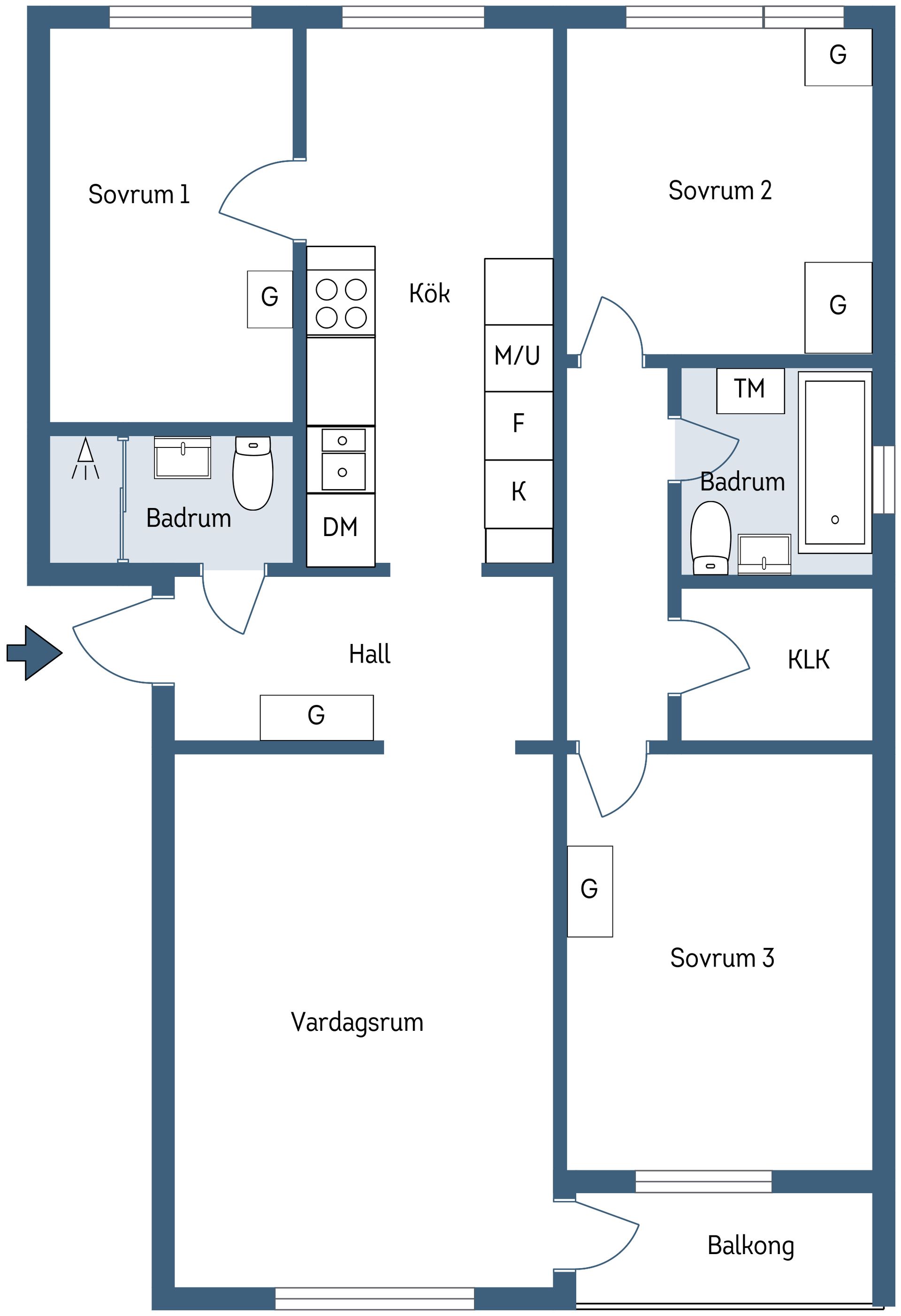 Bostadsrätt, Gröna vägen 44C, Hentorp, Skövde