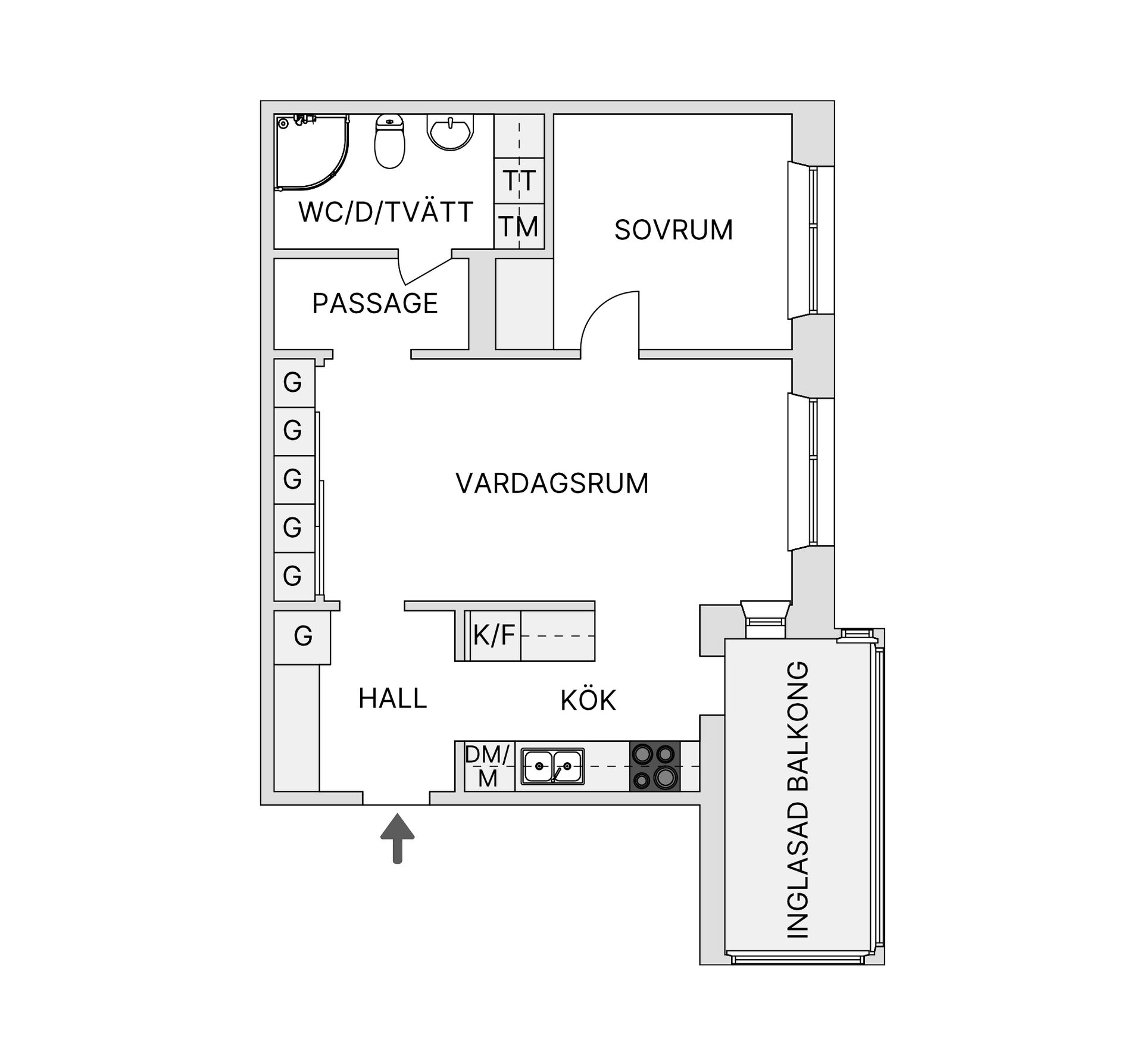 Bostadsrätt, Långängen 10, Centrala Hisingen Nya Kvillebäcken, Göteborg