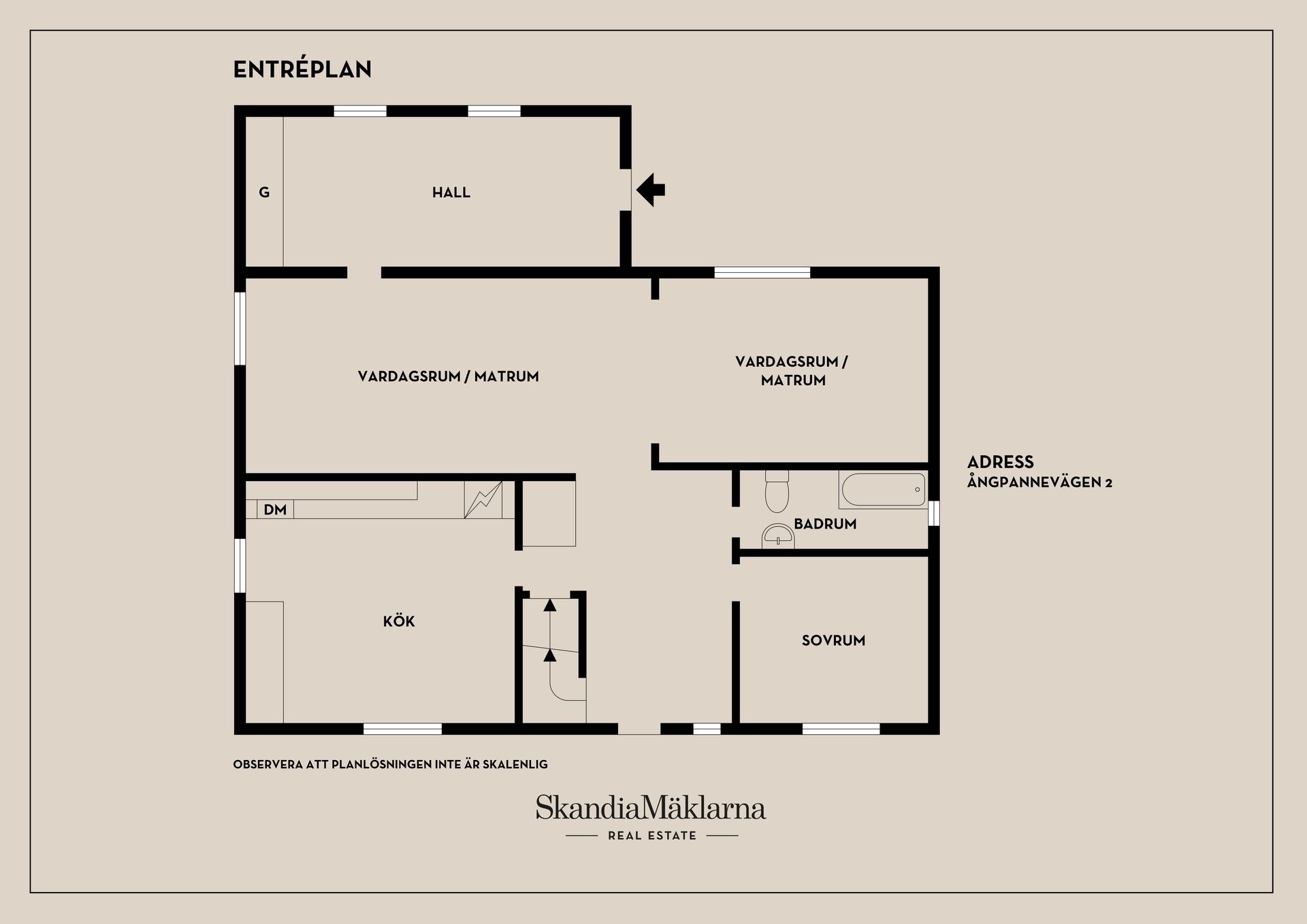 Villa, Ångpannevägen 2, Tillberga, Västerås